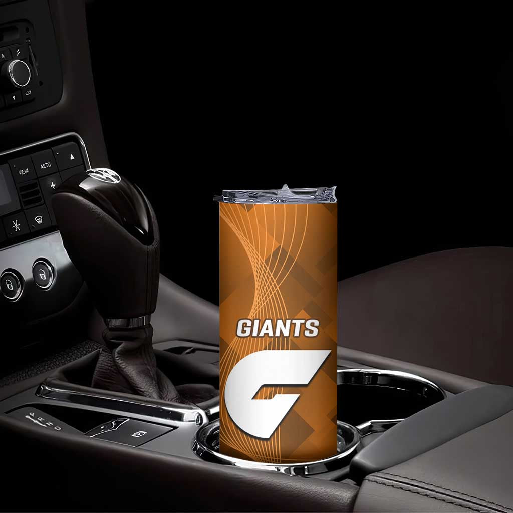 Giants And Swans Football Skinny Tumbler Dynamic Style