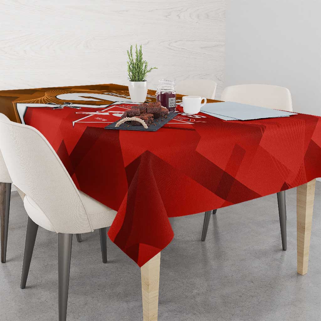 Personalised Giants And Swans Football Tablecloth Dynamic Style