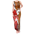 Personalised Giants And Swans Football Tank Maxi Dress Dynamic Style