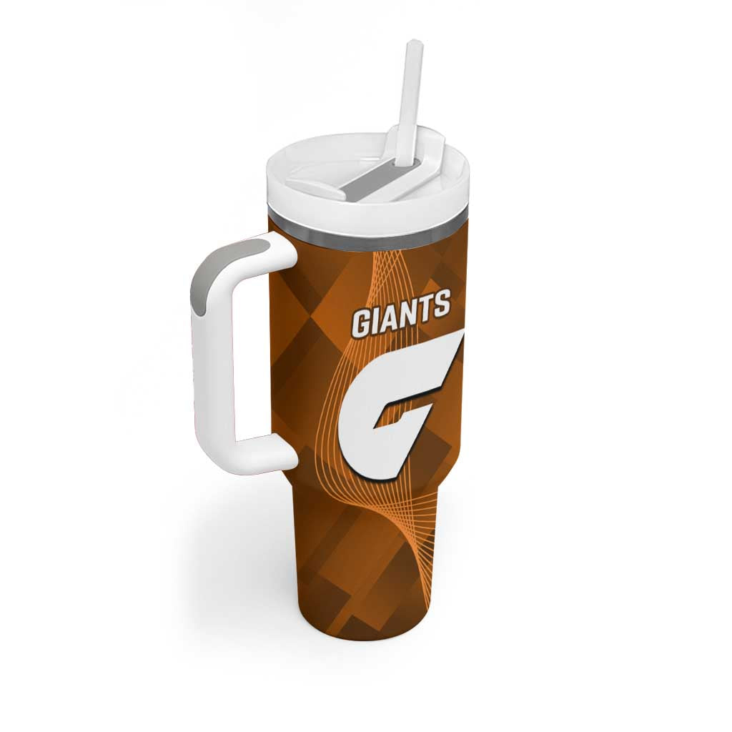 Giants And Swans Football Tumbler With Handle Dynamic Style