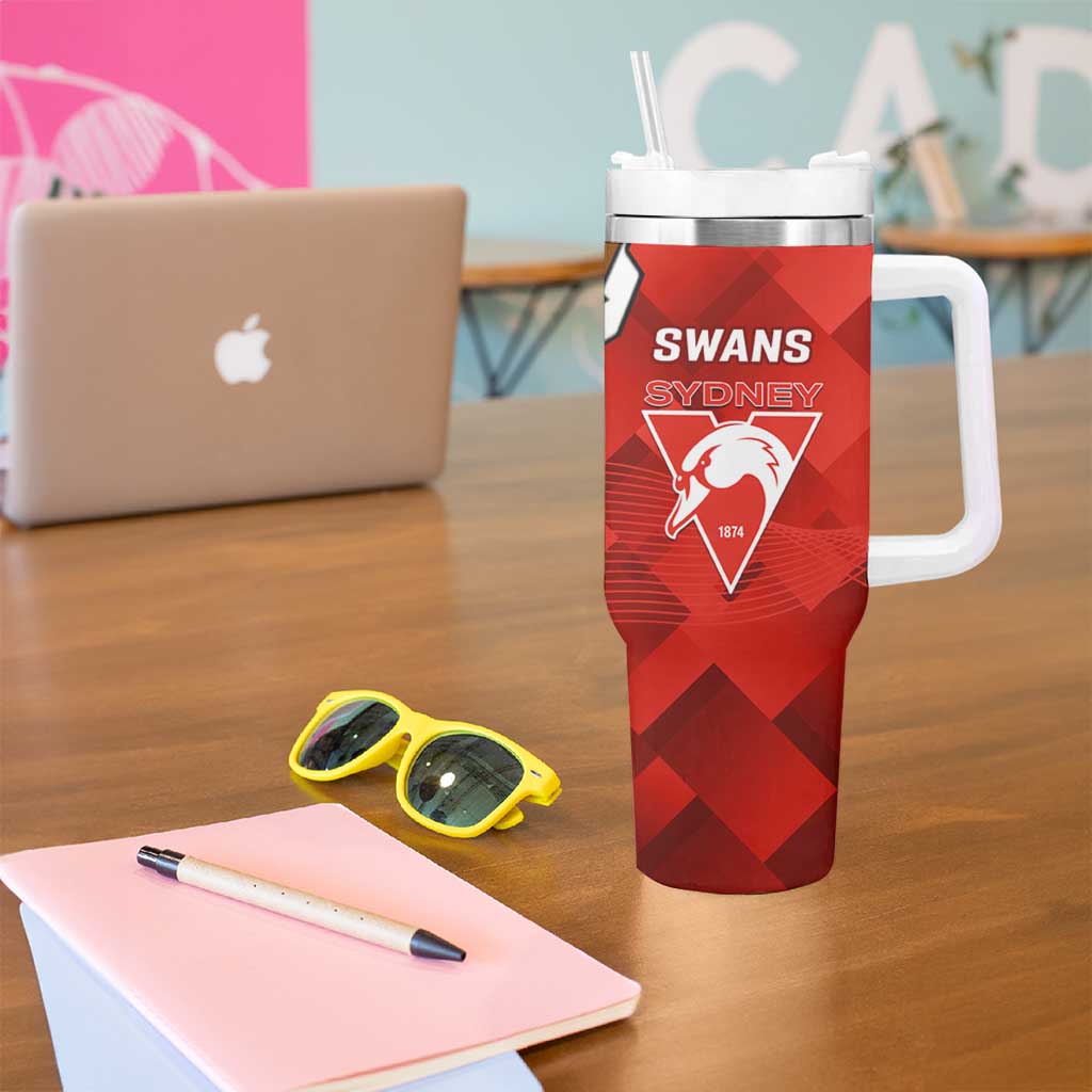 Giants And Swans Football Tumbler With Handle Dynamic Style