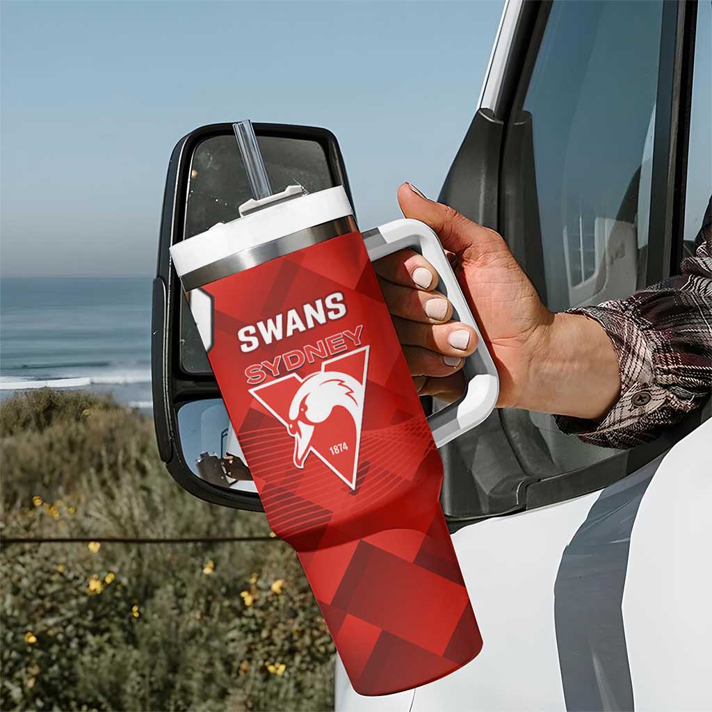 Giants And Swans Football Tumbler With Handle Dynamic Style