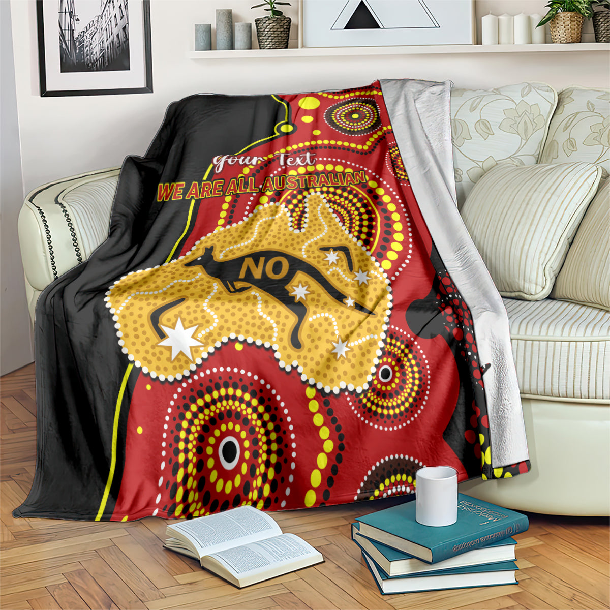 personalised-australia-indigenous-blanket-we-are-all-australian-vote-no-to-the-voice