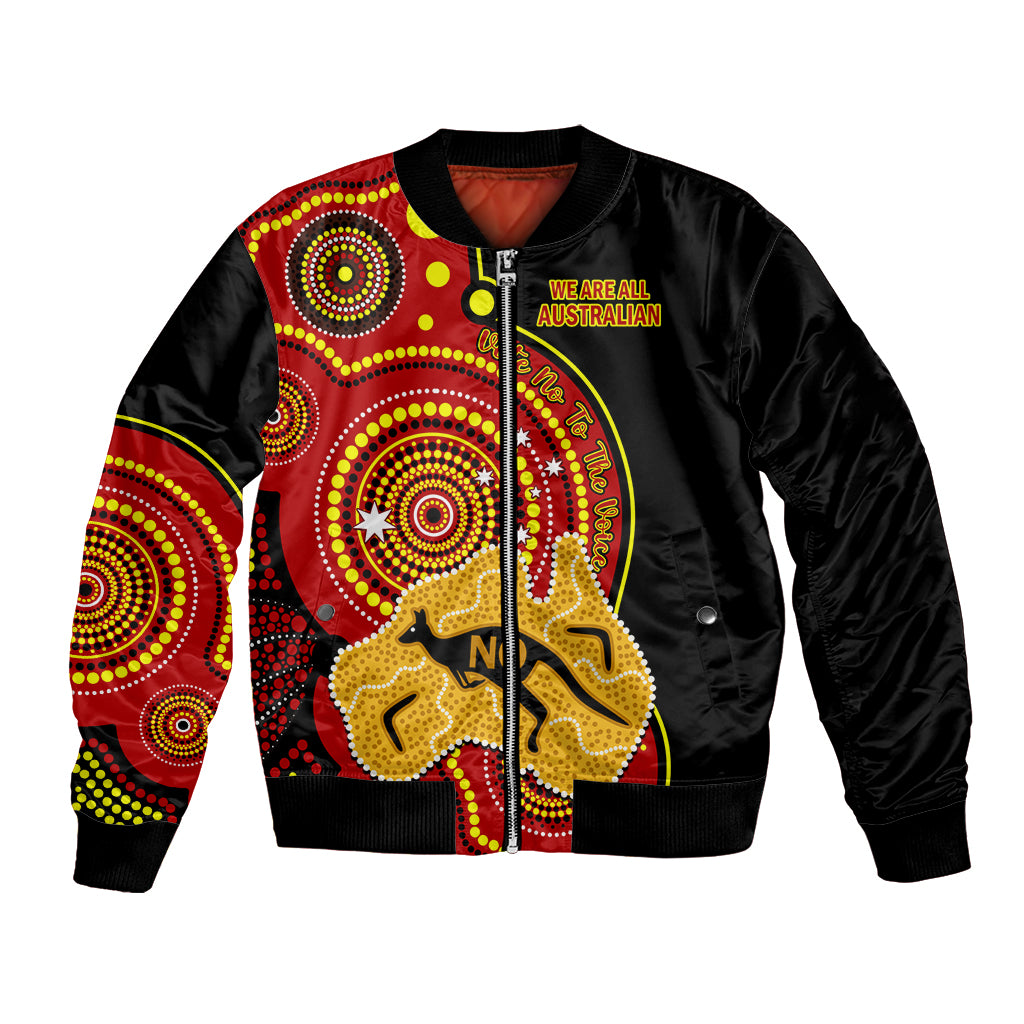 personalised-australia-indigenous-bomber-jacket-we-are-all-australian-vote-no-to-the-voice