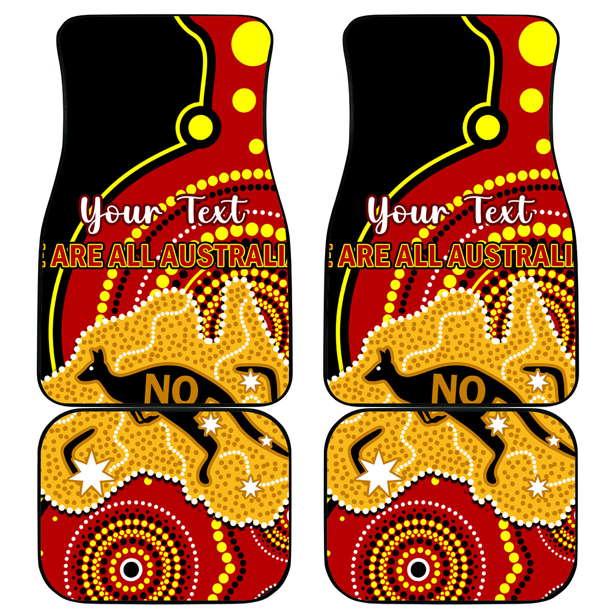personalised-australia-indigenous-car-mats-we-are-all-australian-vote-no-to-the-voice
