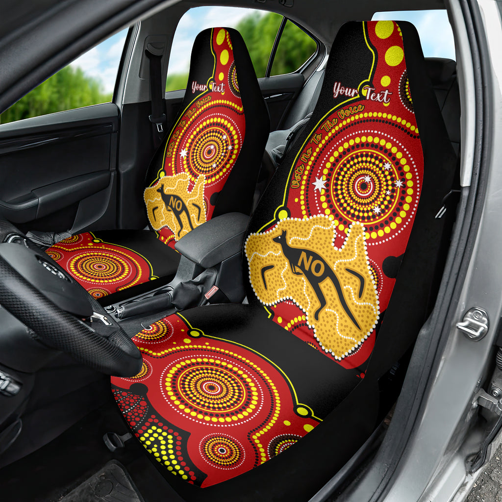 personalised-australia-indigenous-car-seat-cover-we-are-all-australian-vote-no-to-the-voice