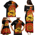 personalised-australia-indigenous-family-matching-puletasi-dress-and-hawaiian-shirt-we-are-all-australian-vote-no-to-the-voice
