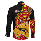 personalised-australia-indigenous-family-matching-puletasi-dress-and-hawaiian-shirt-we-are-all-australian-vote-no-to-the-voice