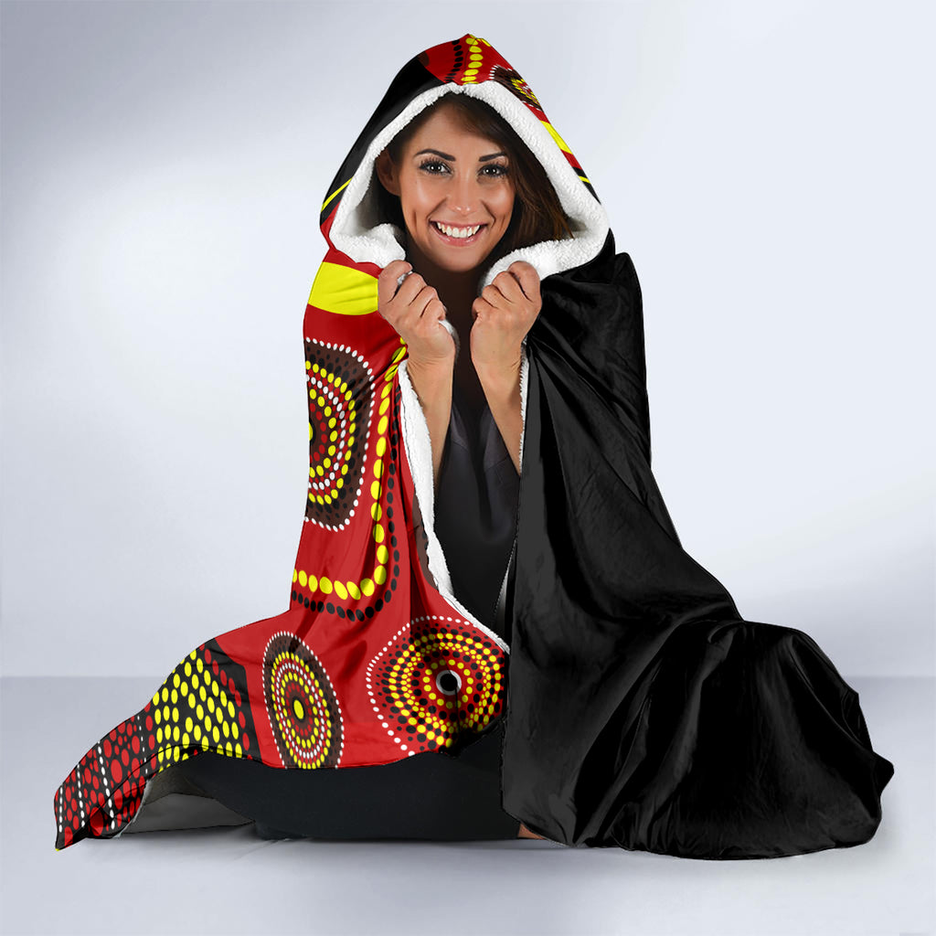 personalised-australia-indigenous-hooded-blanket-we-are-all-australian-vote-no-to-the-voice
