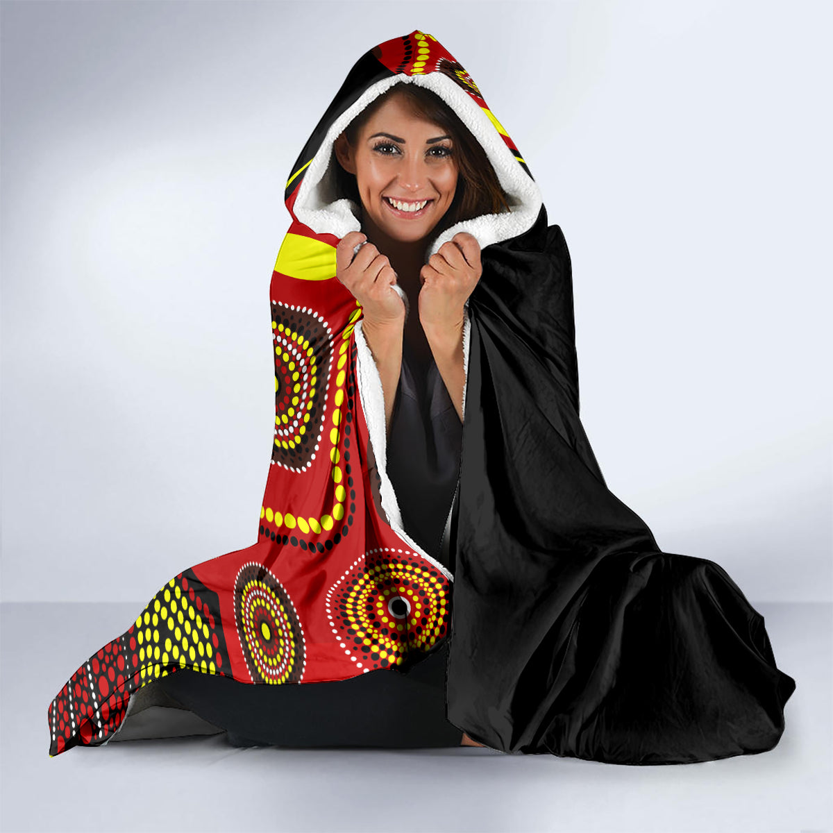 personalised-australia-indigenous-hooded-blanket-we-are-all-australian-vote-no-to-the-voice