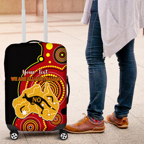 personalised-australia-indigenous-luggage-cover-we-are-all-australian-vote-no-to-the-voice
