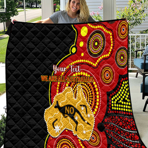 personalised-australia-indigenous-quilt-we-are-all-australian-vote-no-to-the-voice