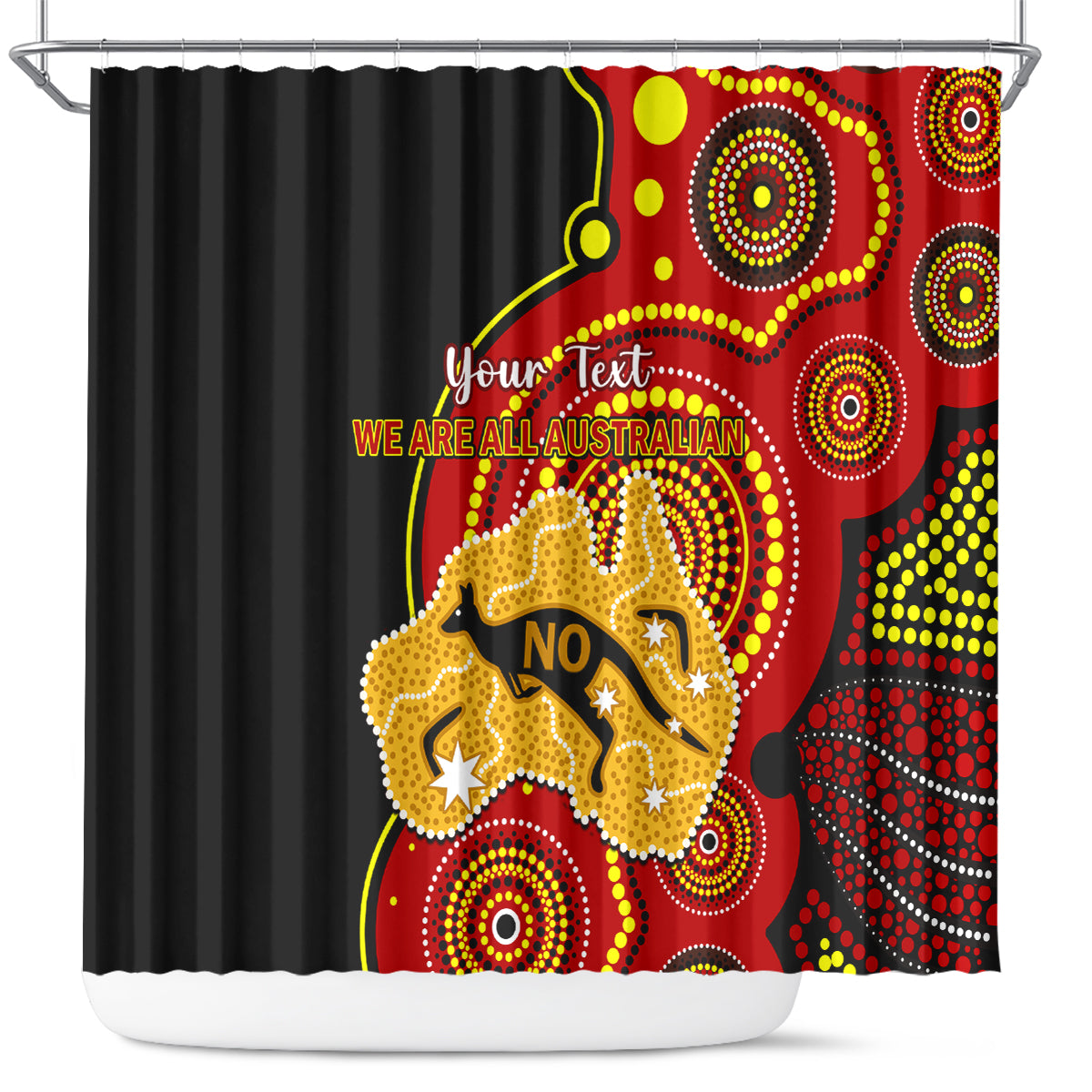 personalised-australia-indigenous-shower-curtain-we-are-all-australian-vote-no-to-the-voice