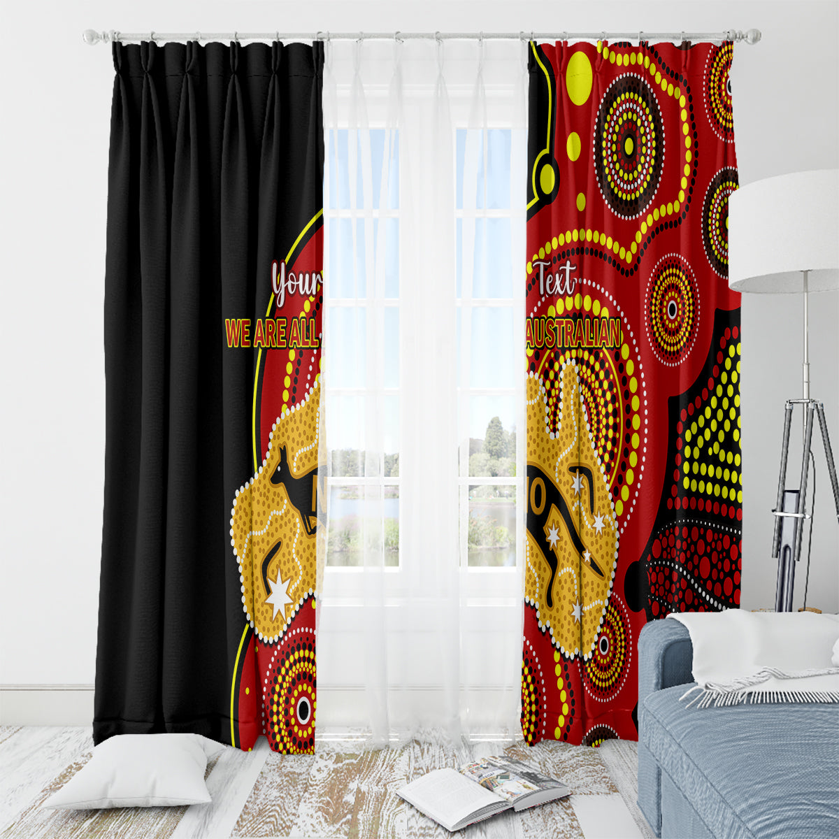 personalised-australia-indigenous-window-curtain-we-are-all-australian-vote-no-to-the-voice