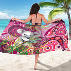 personalised-australia-sarong-cute-koala-with-golden-wattle-indigenous-art
