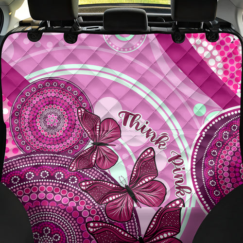 australia-breast-cancer-back-car-seat-cover-indigenous-butterfly-no-one-fights-alone