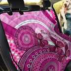 australia-breast-cancer-back-car-seat-cover-indigenous-butterfly-no-one-fights-alone