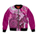 australia-breast-cancer-bomber-jacket-indigenous-butterfly-no-one-fights-alone