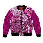 australia-breast-cancer-bomber-jacket-indigenous-butterfly-no-one-fights-alone