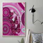 australia-breast-cancer-canvas-wall-art-indigenous-butterfly-no-one-fights-alone