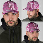 Australia Breast Cancer Classic Cap Indigenous Butterfly No One Fights Alone - Aussie Hoodie