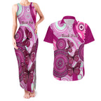 australia-breast-cancer-couples-matching-tank-maxi-dress-and-hawaiian-shirt-indigenous-butterfly-no-one-fights-alone