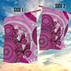 australia-breast-cancer-garden-flag-indigenous-butterfly-no-one-fights-alone