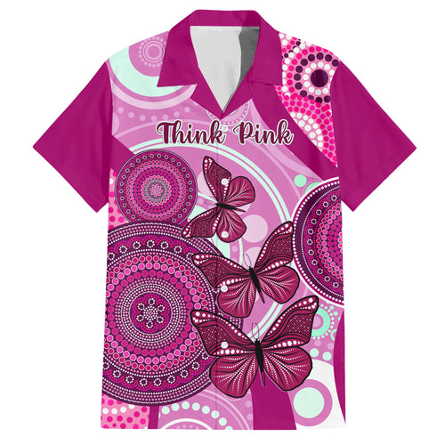 australia-breast-cancer-hawaiian-shirt-indigenous-butterfly-no-one-fights-alone