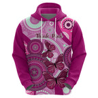 australia-breast-cancer-hoodie-indigenous-butterfly-no-one-fights-alone