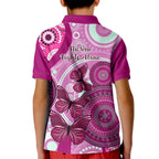 australia-breast-cancer-kid-polo-shirt-indigenous-butterfly-no-one-fights-alone