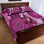 australia-breast-cancer-quilt-bed-set-indigenous-butterfly-no-one-fights-alone