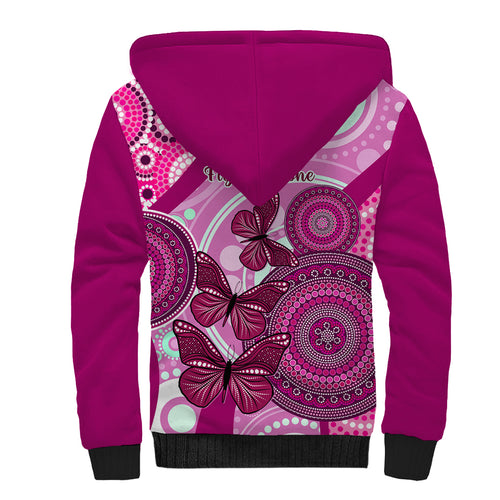 australia-breast-cancer-sherpa-hoodie-indigenous-butterfly-no-one-fights-alone