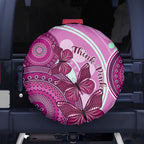 australia-breast-cancer-spare-tire-cover-indigenous-butterfly-no-one-fights-alone