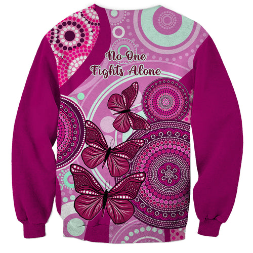 australia-breast-cancer-sweatshirt-indigenous-butterfly-no-one-fights-alone