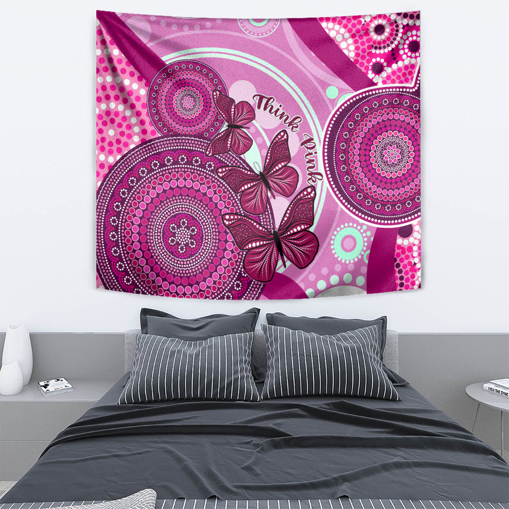 australia-breast-cancer-tapestry-indigenous-butterfly-no-one-fights-alone