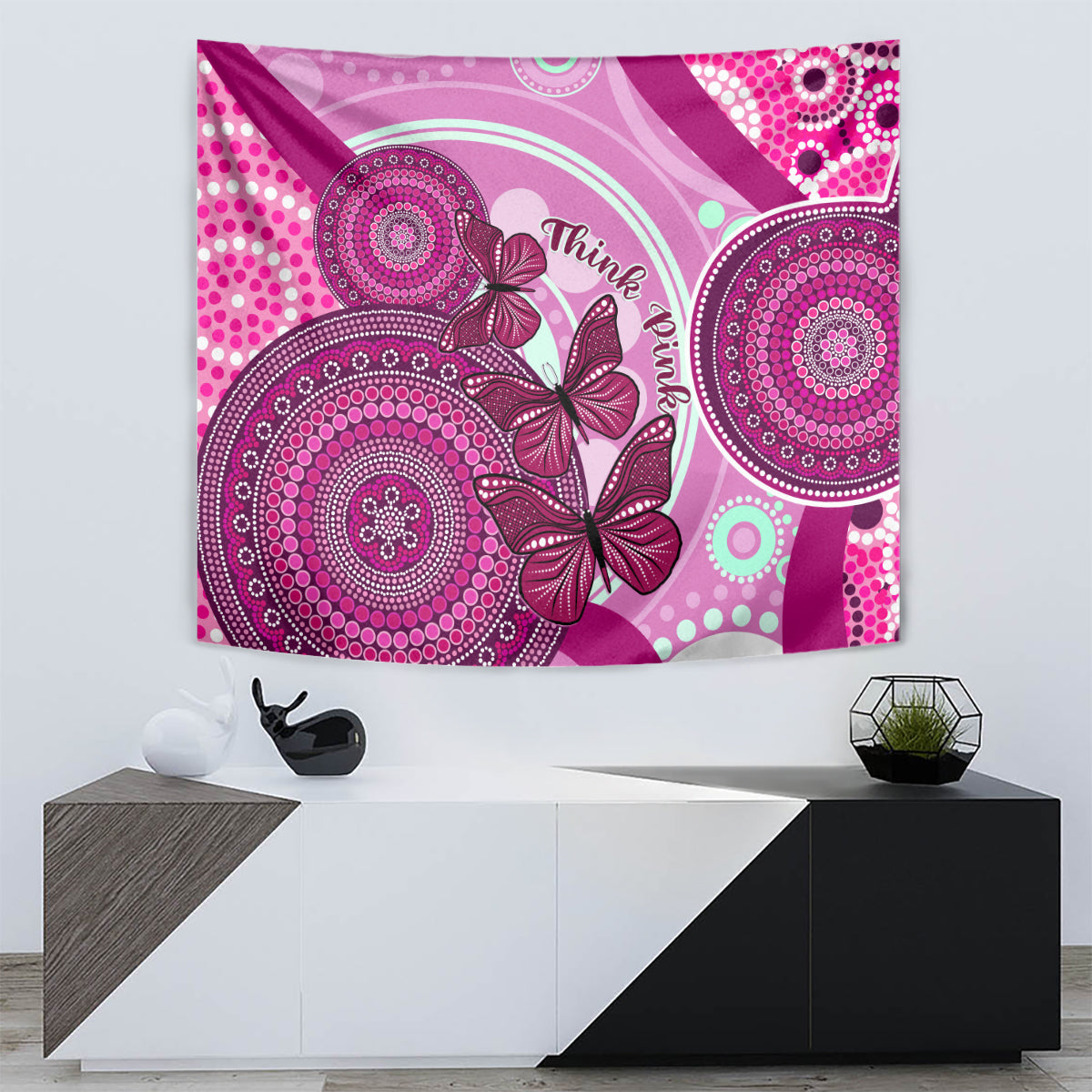australia-breast-cancer-tapestry-indigenous-butterfly-no-one-fights-alone