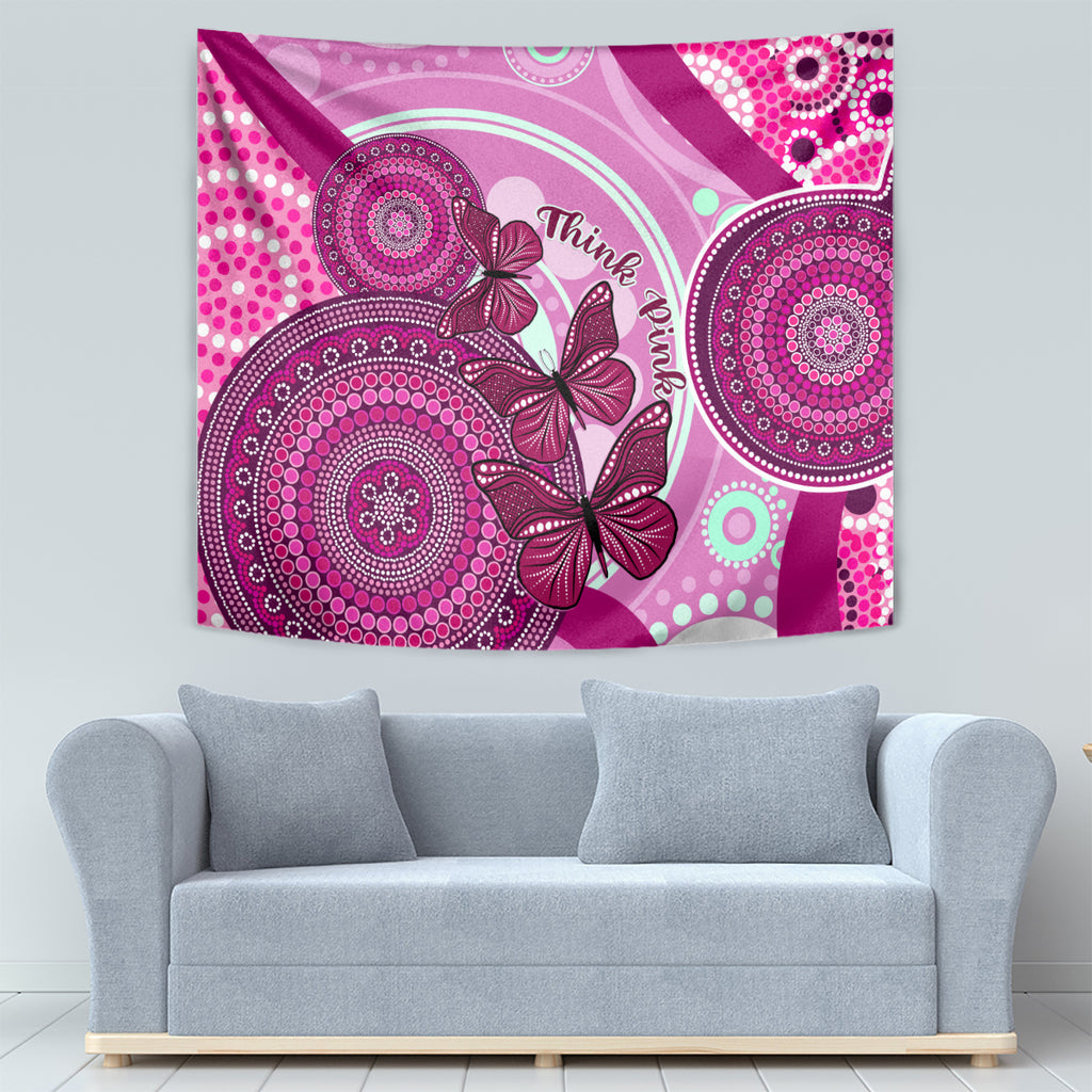 australia-breast-cancer-tapestry-indigenous-butterfly-no-one-fights-alone