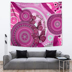 australia-breast-cancer-tapestry-indigenous-butterfly-no-one-fights-alone