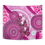 australia-breast-cancer-tapestry-indigenous-butterfly-no-one-fights-alone