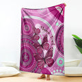 personalised-australia-breast-cancer-blanket-indigenous-butterfly-no-one-fights-alone