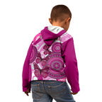 personalised-australia-breast-cancer-kid-hoodie-indigenous-butterfly-no-one-fights-alone
