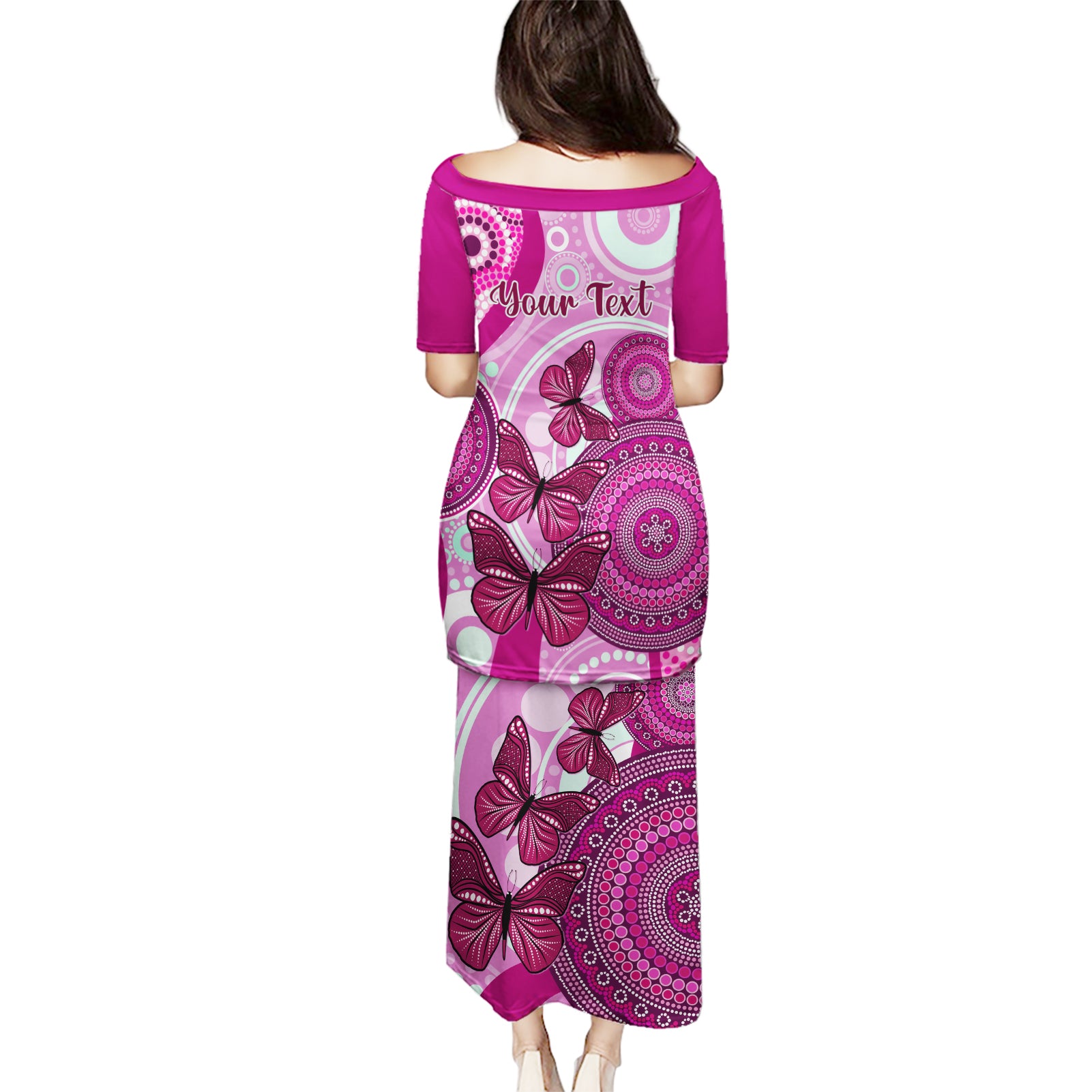 personalised-australia-breast-cancer-puletasi-indigenous-butterfly-no-one-fights-alone