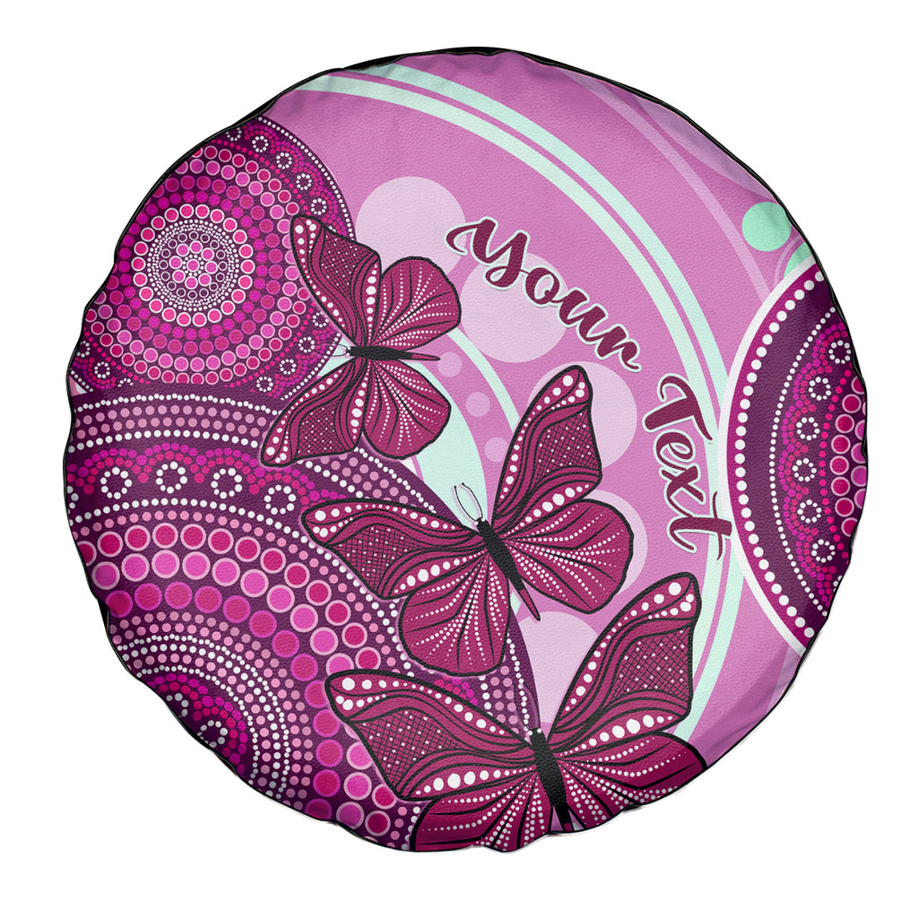 personalised-australia-breast-cancer-spare-tire-cover-indigenous-butterfly-no-one-fights-alone