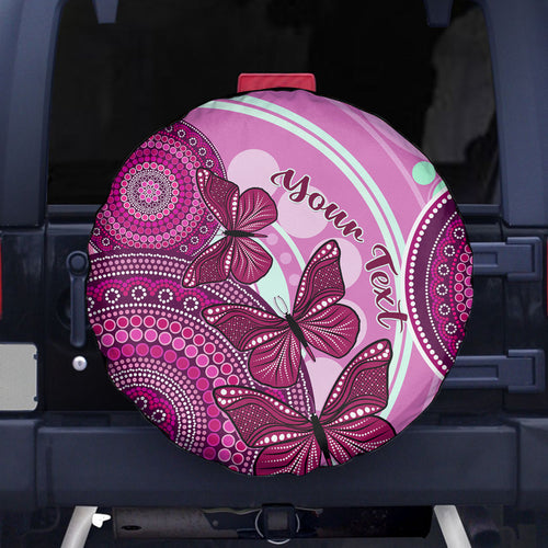 personalised-australia-breast-cancer-spare-tire-cover-indigenous-butterfly-no-one-fights-alone