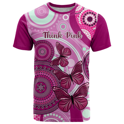 personalised-australia-breast-cancer-t-shirt-indigenous-butterfly-no-one-fights-alone