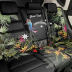 Personalised Australia Cassowary Back Car Seat Cover Dinosaur Bird - Rainforest Vibes
