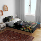Personalised Australia Cassowary Bedding Set Dinosaur Bird - Rainforest Vibes