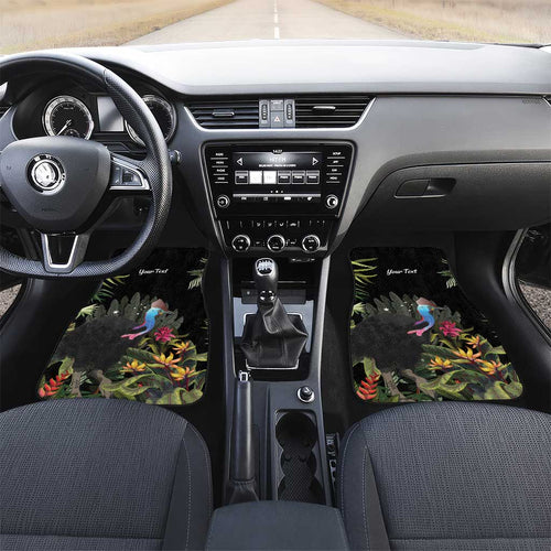 Personalised Australia Cassowary Car Mats Dinosaur Bird - Rainforest Vibes