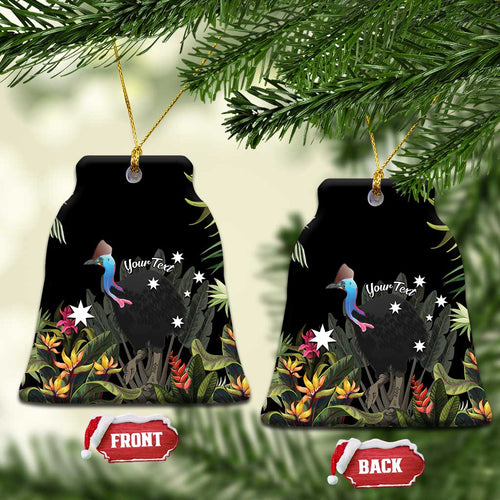 Personalised Australia Cassowary Ceramic Ornament Dinosaur Bird - Rainforest Vibes