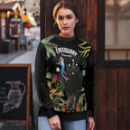 Personalised Australia Cassowary Ugly Christmas Sweater Dinosaur Bird - Rainforest Vibes